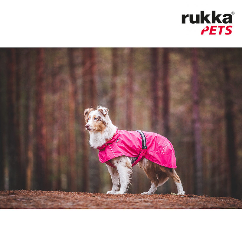 Rukka Pets Regenjacke Regenmantel Hase pink 30