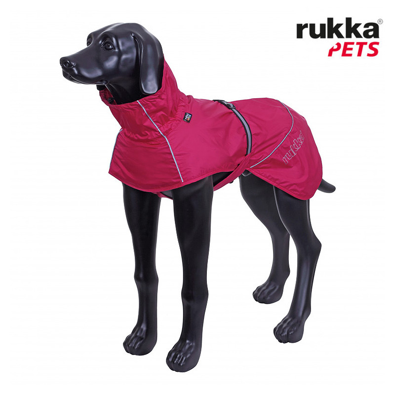 Rukka Pets Regenjacke Regenmantel Hase pink 30