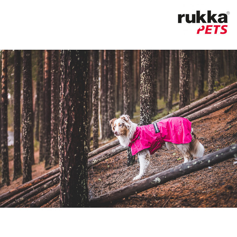 Rukka Pets Regenjacke Regenmantel Hase pink 30