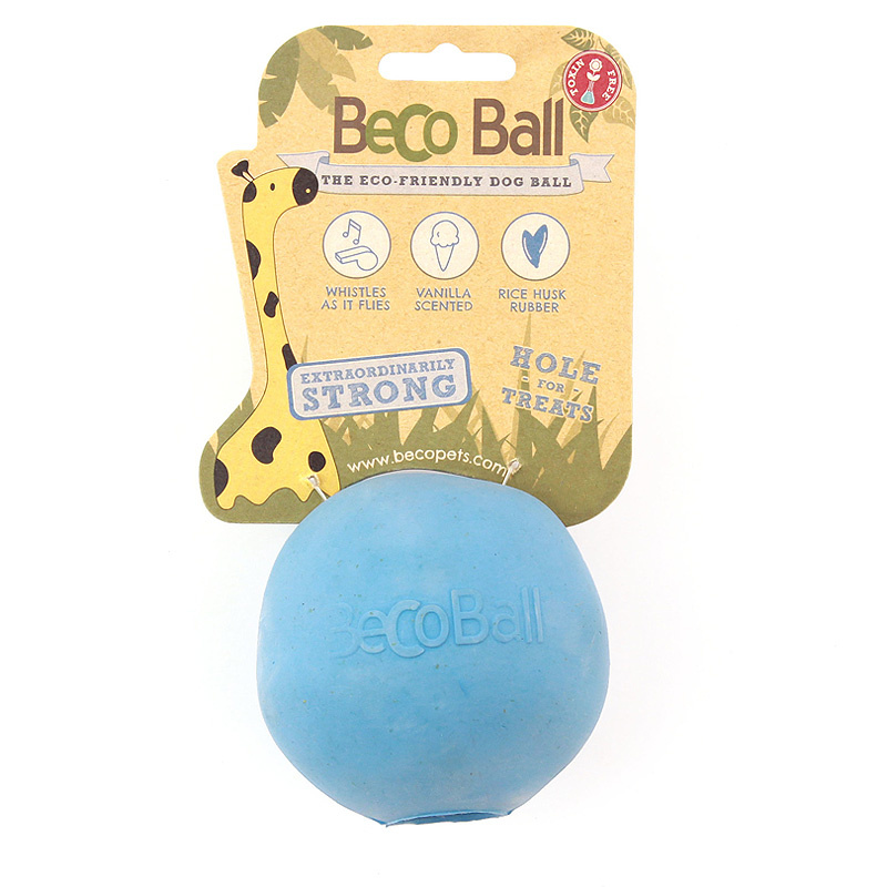BecoPets Snackspielzeug Beco Ball  blau M