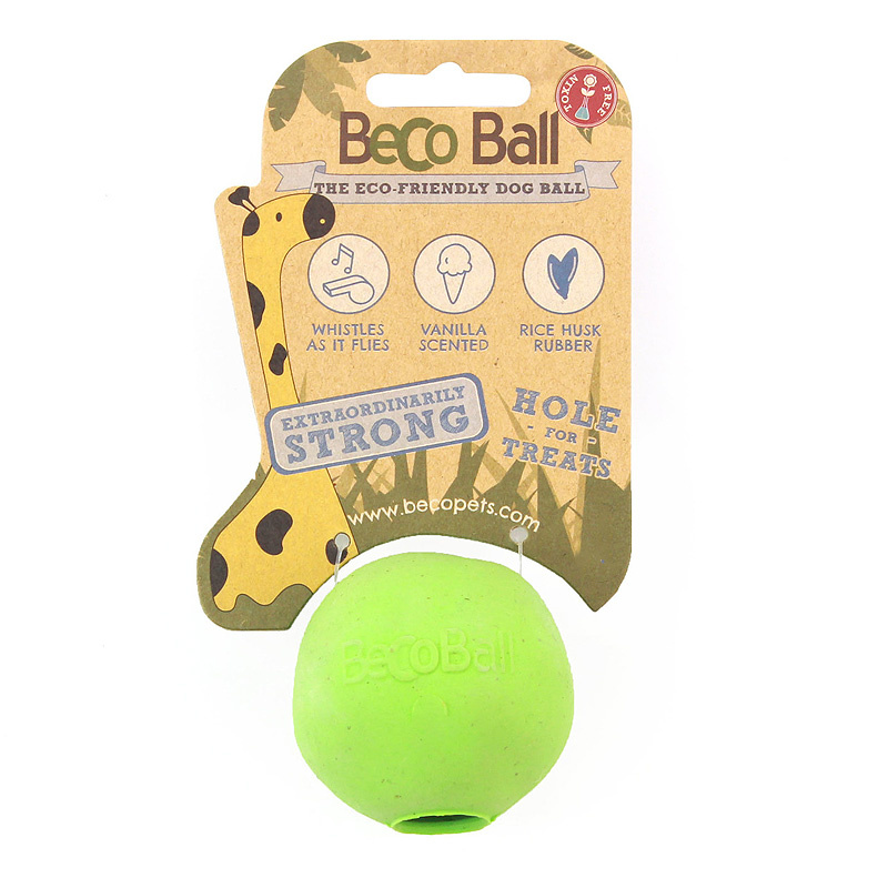 BecoPets Snackspielzeug Beco Ball  grün S