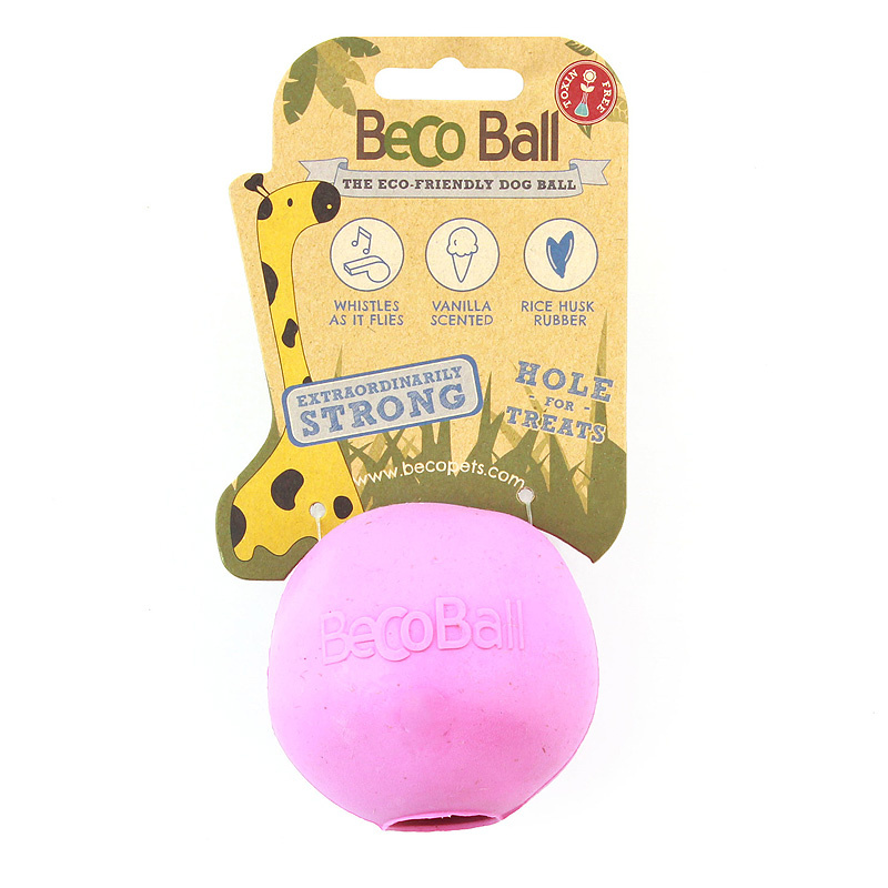 BecoPets Snackspielzeug Beco Ball  pink S