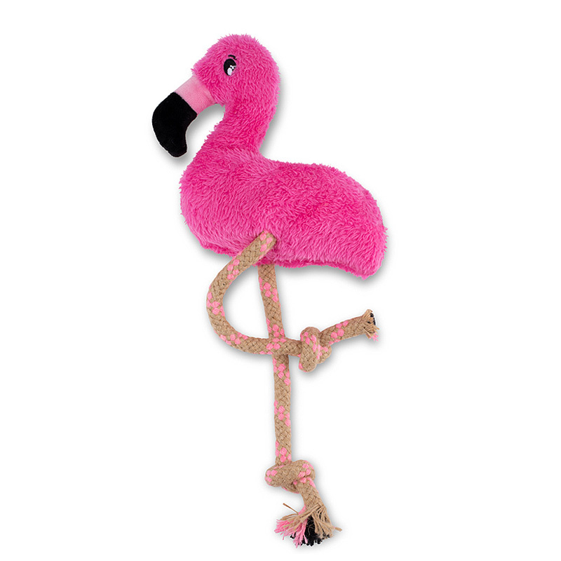 Beco Stofftier Fernando der Flamingo pink