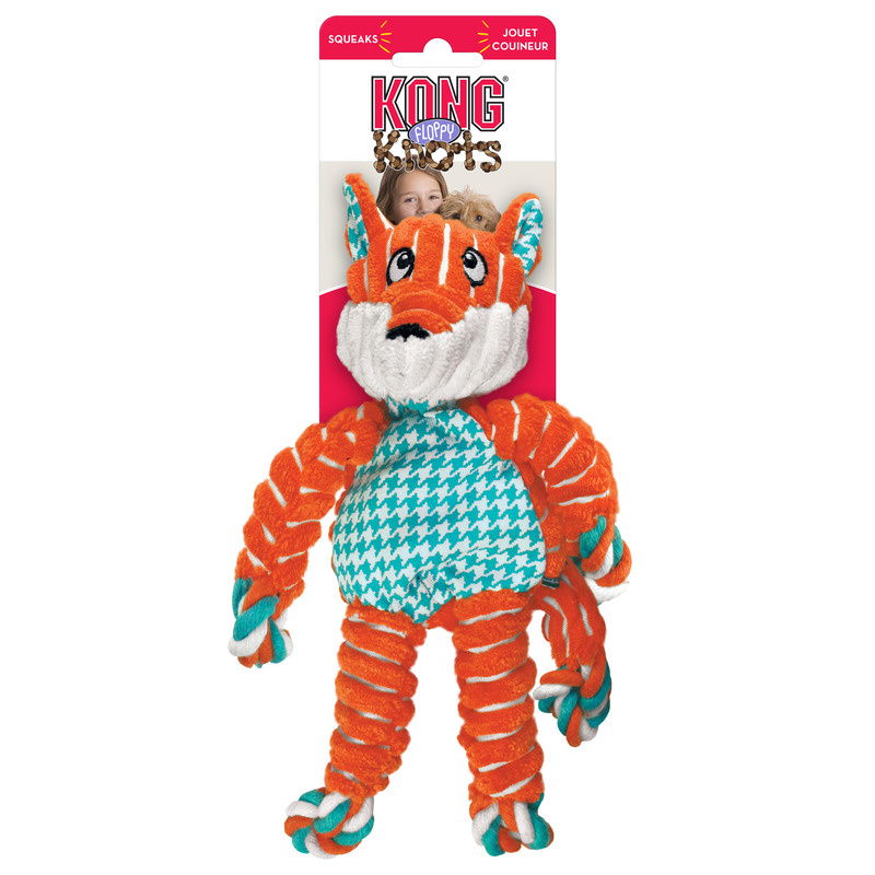 KONG Floppy Knots Fuchs S/M