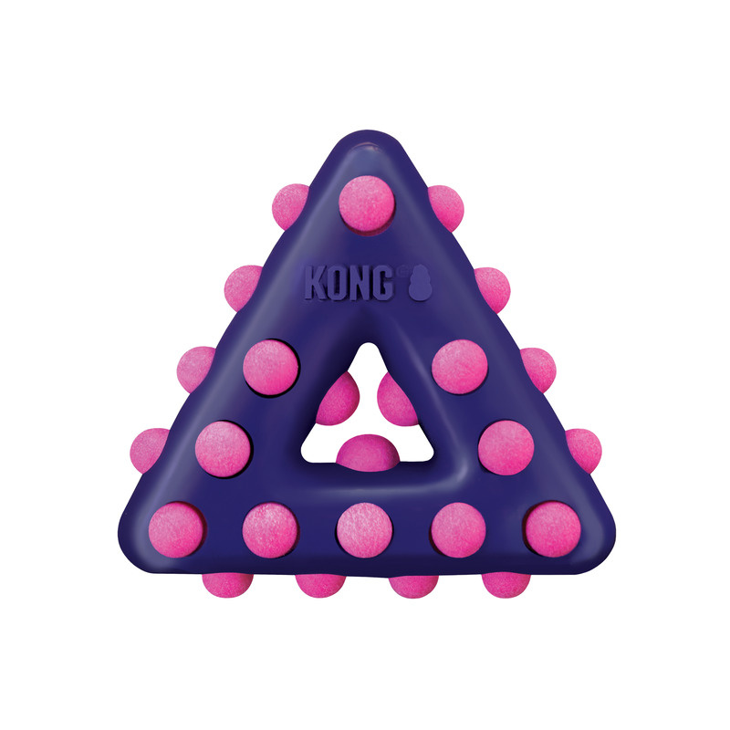 Kong Dotz Triangle Dreieck lila pink