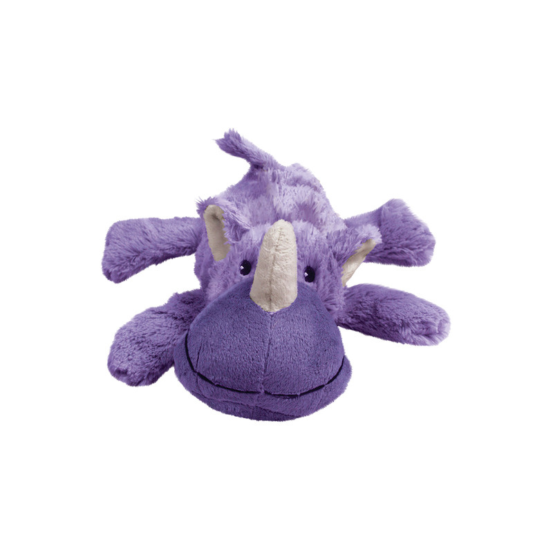 KONG Cozies Brights Kuscheltier Nashorn in lila