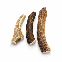 PITUPITA Hirschgeweih Snack Zahnpflege vom Rothirsch HALB S