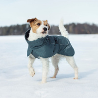 Rukka Pets Wintermantel Stormy oliv 35