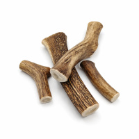 PITUPITA Hirschgeweih Snack Zahnpflege vom Rothirsch GANZES STÜCK S