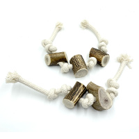 PITUPITA Hirschgeweih Snack mit Seil Zahnpflege vom...