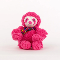 Hugglehounds Knotties Wild Things Sloth Faultier klein pink