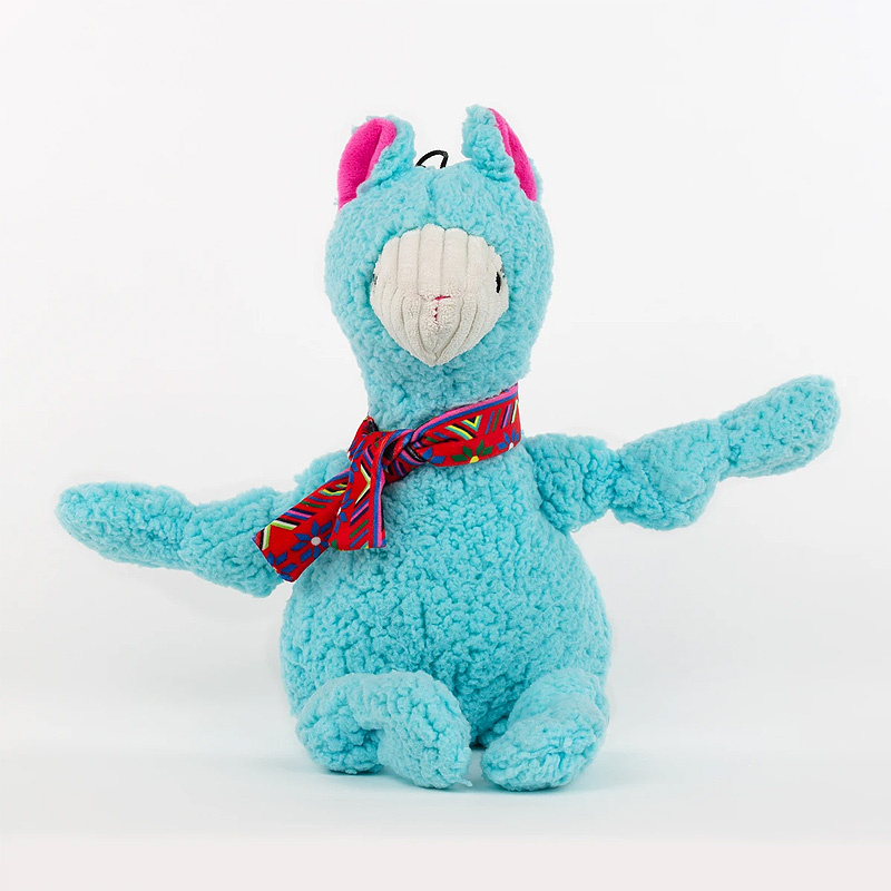 Hugglehounds Knotties Wild Things Lama Lama hell blau groß