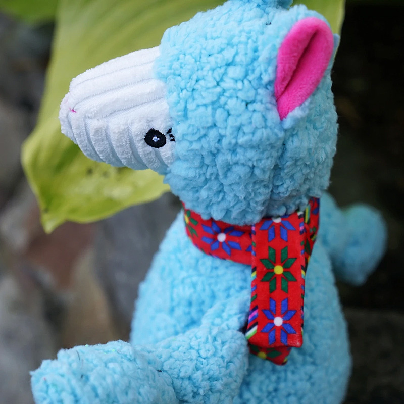 Hugglehounds Knotties Wild Things Lama Lama hell blau groß