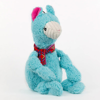 Hugglehounds Knotties Wild Things Lama Lama hell blau groß