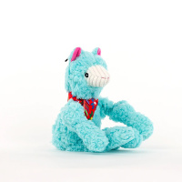 Hugglehounds Knotties Wild Things Lama Lama hell blau groß