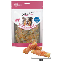 DOKAS Hühnerbrust Kaurolle 250g