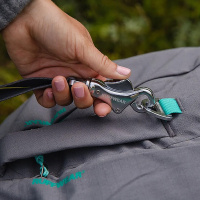Ruffwear Switchbak Geschirr Sicherheitsgeschirr Granite Gray grau L/XL
