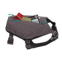 Ruffwear Switchbak Geschirr Sicherheitsgeschirr Granite Gray grau L/XL