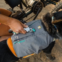 Ruffwear Switchbak Geschirr Sicherheitsgeschirr Granite Gray grau L/XL