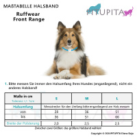 Ruffwear Halsband Front Range Aurora Teal mint türkis L