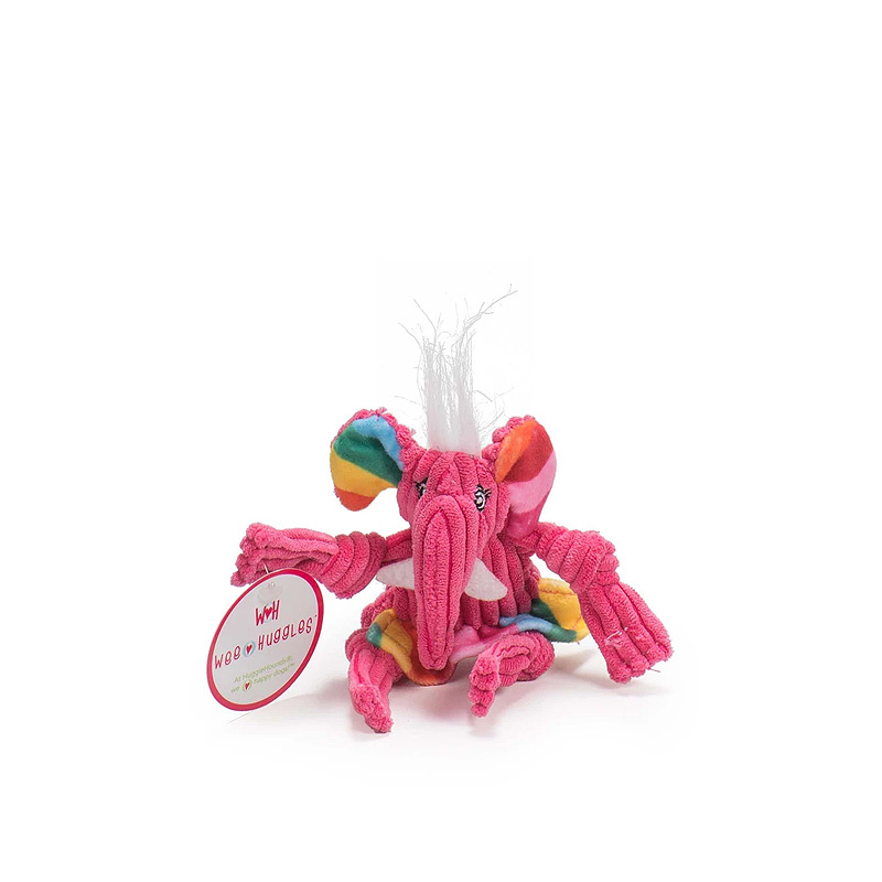 Hugglehounds Knotties Rainbow Elephant Elefant