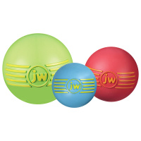 JW Isqueak Ball mit Qietscher L ROT