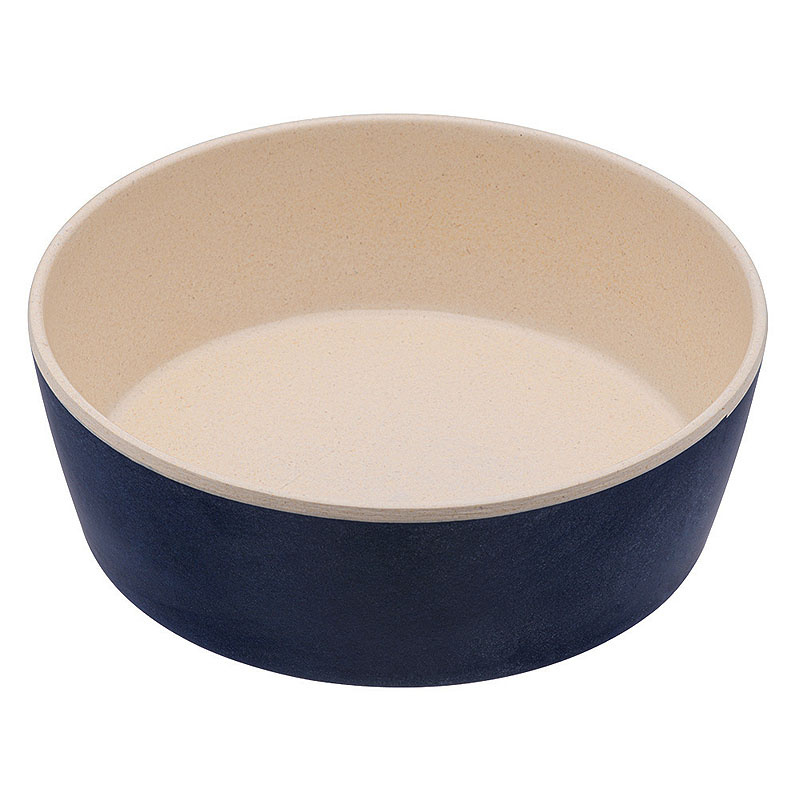 BecoPets Printed Bowl Futternapf Wassernapf Blau S  850 ml