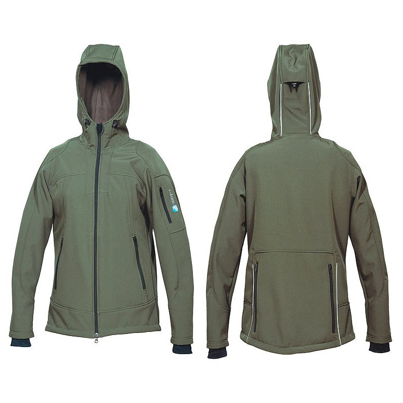 AnnyX Softshelljacke Trainingsjacke oliv XXL
