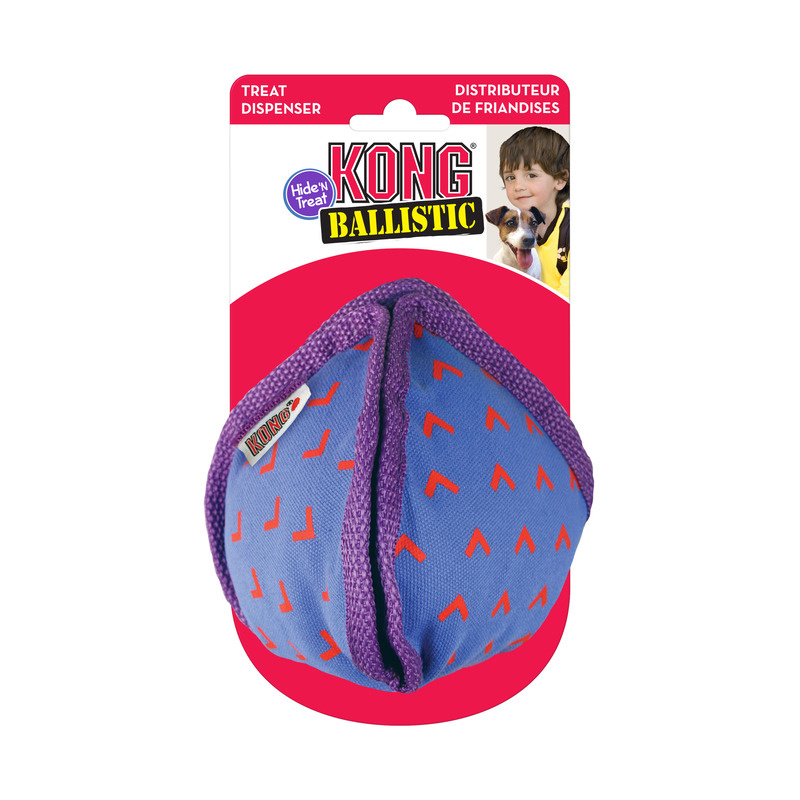 KONG  Ballistic Hiden Treat Snackball L Grün