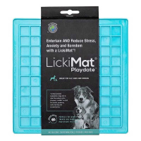 LickiMat PLAYDATE Schleckmatte Leckmatte 20x20cm TÜRKIS