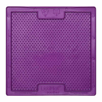 LickiMat Soother Leckmatte Schleckmatte 20x20cm LILA-VIOLETT