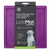 LickiMat Soother Leckmatte Schleckmatte 20x20cm LILA-VIOLETT