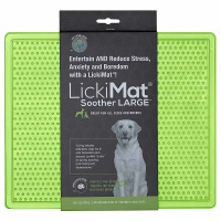 LickiMat Soother Leckmatte Schleckmatte 35,5x25,5cm groß GRÜN