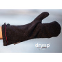 DryUp Glove großer Trocken Handschuh aus Frottee-Baumwolle in schwarz
