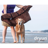 DryUp großes Handtuch aus Frottee-Baumwolle mit...