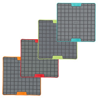 LickiMat PLAYDATE TUFF Schleckmatte Leckmatte 20x20cm TÜRKIS