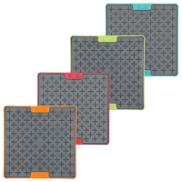 LickiMat BUDDY TUFF Schleckmatte Leckmatte 20x20cm ORANGE