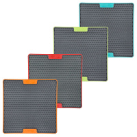LickiMat SOOTHER TUFF Schleckmatte Leckmatte 20x20cm GRÜN