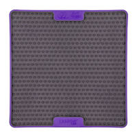 LickiMat SOOTHER TUFF Schleckmatte Leckmatte 20x20cm LILA-VIOLETT
