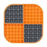 LickiMat SLOMO Schleckmatte Leckmatte 20x20cm LILA-VIOLETT