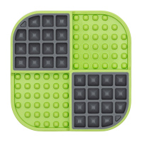 LickiMat SLOMO Schleckmatte Leckmatte 20x20cm TÜRKIS