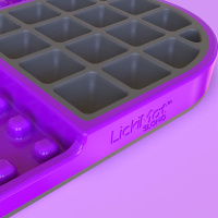LickiMat SLOMO Schleckmatte Leckmatte 20x20cm PINK