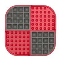 LickiMat SLOMO Schleckmatte Leckmatte 20x20cm PINK