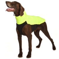 Sofadogwear Hachico NS-Home Fleecepullover in neongelb khaki oliv S2
