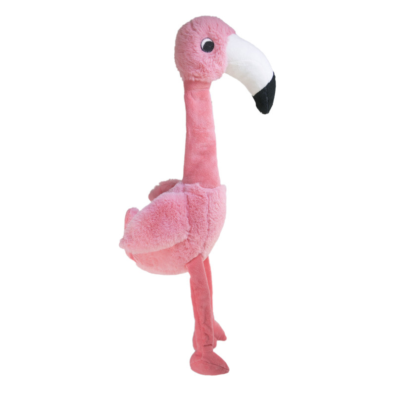 KONG Shakers Schüttelspaß Kuscheltier Flamingo klein