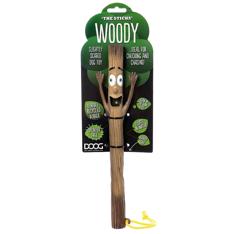 DOOG Sticks Apportierstock Stock Wood Woody Stick 30 x 2,5cm