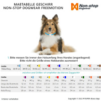 Non-stop dogwear Zuggeschirr Laufgeschirr Sportgeschirr Freemotion Größe 10