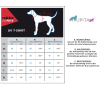Rukka Pets UV T-Shirt Sonnenschutz Chilly  für den Hund in blau LSF 30+ XS