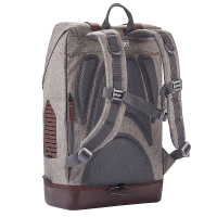 Kurgo K9 verstärkter Rucksack für Hunde grau elegant