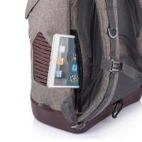 Kurgo K9 verstärkter Rucksack für Hunde grau elegant